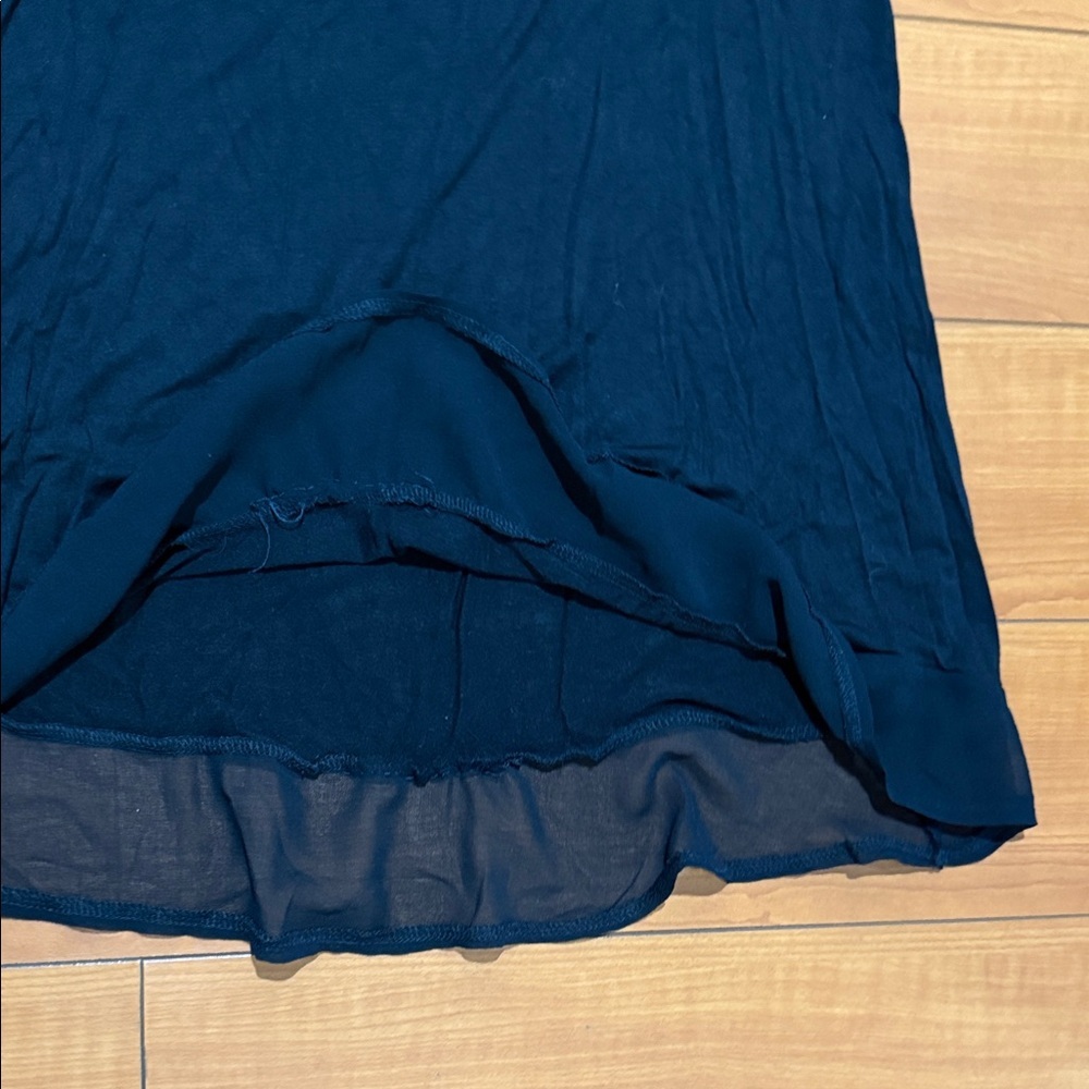 Black Tunic with Gold Studded Neckline - Picture 5 of 7